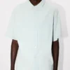 Camisas de manga corta con bordado «Kenzo Cartoon» en cambray Stone Bleach Camisas de manga corta con bordado «Kenzo Cartoon» en cambray Stone Bleach