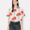 Camisas de manga corta «Kenzo Archive Rose» en popelín de algodón Camisas de manga corta «Kenzo Archive Rose» en popelín de algodón