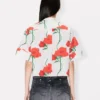 Camisas de manga corta «Kenzo Archive Rose» en popelín de algodón Camisas de manga corta «Kenzo Archive Rose» en popelín de algodón