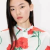 Camisas de manga corta «Kenzo Archive Rose» en popelín de algodón Camisas de manga corta «Kenzo Archive Rose» en popelín de algodón