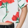 Camisas de manga corta «Kenzo Archive Rose» en popelín de algodón Camisas de manga corta «Kenzo Archive Rose» en popelín de algodón