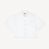 Camisas de manga corta «Kenzo Signature» en popelín de algodón Camisas de manga corta «Kenzo Signature» en popelín de algodón