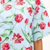 Camisas de manga corta «Kenzo Tulip» en popelín de algodón Camisas de manga corta «Kenzo Tulip» en popelín de algodón