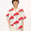Camisas hawaianas de manga corta «Kenzo Archive Rose» en algodón Camisas hawaianas de manga corta «Kenzo Archive Rose» en algodón
