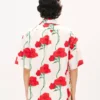 Camisas hawaianas de manga corta «Kenzo Archive Rose» en algodón Camisas hawaianas de manga corta «Kenzo Archive Rose» en algodón