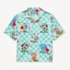 Camisas hawaianas de manga corta «Kenzo Cartoon» en algodón seersucker Camisas hawaianas de manga corta «Kenzo Cartoon» en algodón seersucker