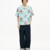 Camisas hawaianas de manga corta «Kenzo Cartoon» en algodón seersucker Camisas hawaianas de manga corta «Kenzo Cartoon» en algodón seersucker