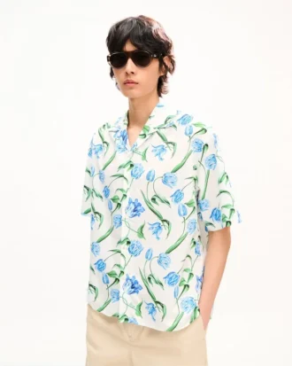 Camisas hawaianas de manga corta «Kenzo Tulip» de algodón