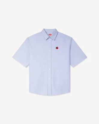 Camisas informales con bordado «Boke Flower»