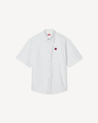 Camisas informales con bordado «Boke Flower»
