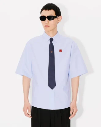 Camisas informales con bordado «Boke Flower»