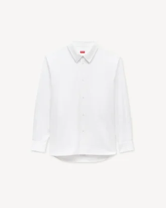 Camisas informales de popelín de algodón