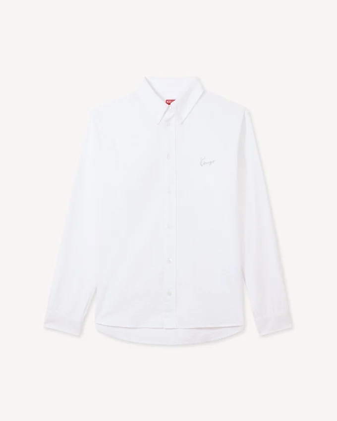 Camisas informales «Kenzo Signature» de algodón seersucker Camisas informales «Kenzo Signature» de algodón seersucker