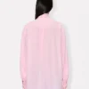Camisas oversize con lazo en seda mixta Camisas oversize con lazo en seda mixta