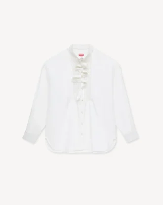 Camisas oversize de popelín de algodón