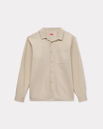 Camisas oversize «Kenzo Signature» de algodón con diseño en espiga