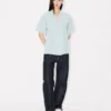 Camisas tipo kimono holgadas en cambray Stone Bleach