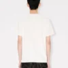 Camiseta ajustada de algodón con bordado «Boke Flower» Camiseta ajustada de algodón con bordado «Boke Flower»