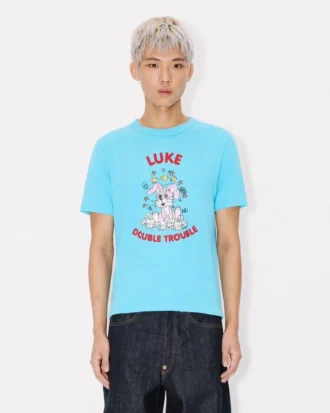 Camiseta ajustada «Kenzo Cartoon» de algodón