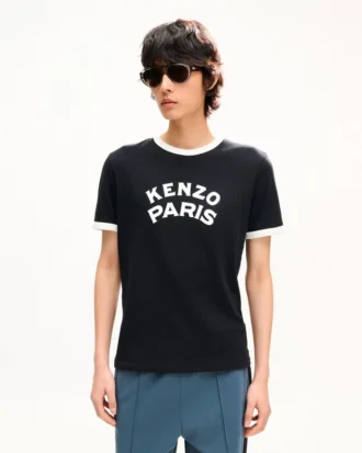 Camiseta ajustada «Kenzo Paris Emblem» de algodón Camiseta ajustada «Kenzo Paris Emblem» de algodón