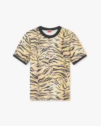 Camiseta ajustada «Kenzo Tiger» de algodón