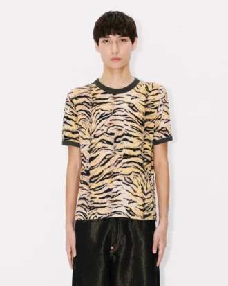 Camiseta ajustada «Kenzo Tiger» de algodón