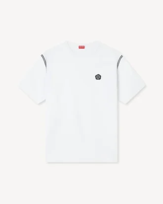 Camiseta bordada «Boke Flower 2.0» de algodón
