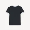 Camiseta bordada «Boke Flower 2.0» de algodón Camiseta bordada «Boke Flower 2.0» de algodón