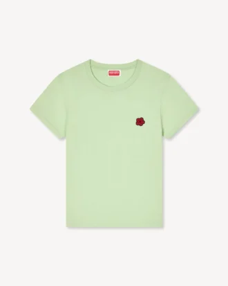 Camiseta bordada «Boke Flower» de algodón