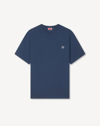 Camiseta bordada «Boke Flower» de algodón