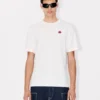 Camiseta bordada «Boke Flower» de algodón Camiseta bordada «Boke Flower» de algodón