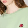 Camiseta bordada «Boke Flower» de algodón Camiseta bordada «Boke Flower» de algodón