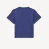 Camiseta bordada de algodón