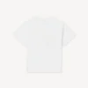 Camiseta bordada de algodón