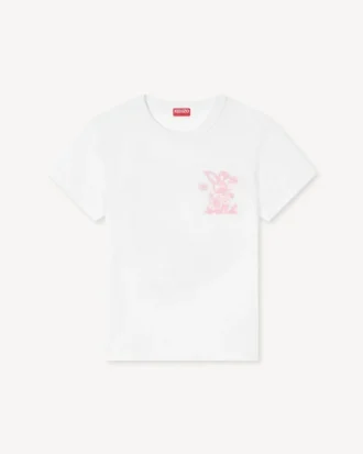 Camiseta bordada «Kenzo Cartoon» de algodón