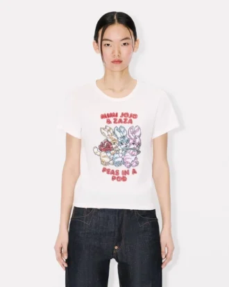 Camiseta bordada «Kenzo Cartoon» de algodón Camiseta bordada «Kenzo Cartoon» de algodón