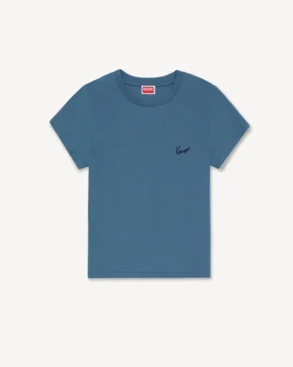 Camiseta bordada «Kenzo Signature» de algodón