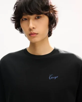 Camiseta bordada «Kenzo Signature» de algodón