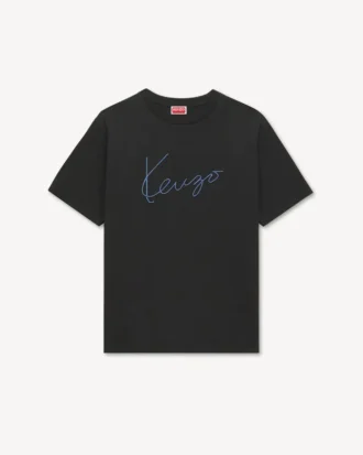Camiseta bordada «Kenzo Signature» de algodón