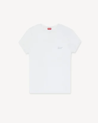 Camiseta bordada «Kenzo Signature» de algodón