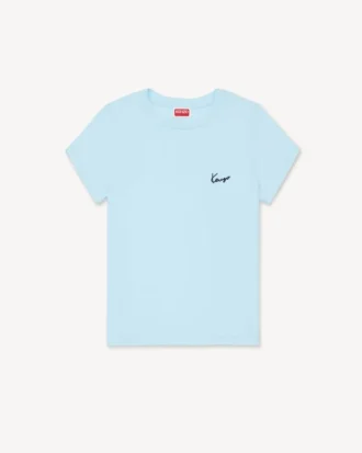 Camiseta bordada «Kenzo Signature» de algodón