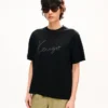Camiseta bordada «Kenzo Signature» en lana merina Camiseta bordada «Kenzo Signature» en lana merina