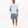 Camiseta bordada «Kenzo Signature» en lana merina Camiseta bordada «Kenzo Signature» en lana merina