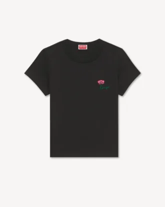 Camiseta bordada «Kenzo Tulip» de algodón