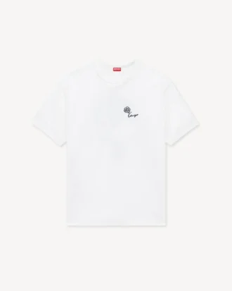 Camiseta bordada «Kenzo Tulip» de algodón