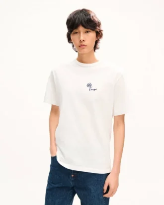 Camiseta bordada «Kenzo Tulip» de algodón