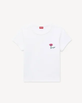 Camiseta bordada «Kenzo Tulip» de algodón Camiseta bordada «Kenzo Tulip» de algodón