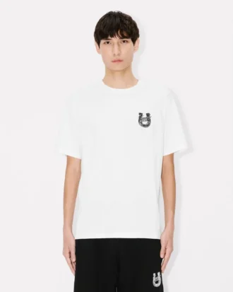 Camiseta bordada «Lunar New Year» de algodón Camiseta bordada «Lunar New Year» de algodón