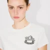Camiseta bordada «Lunar New Year» de algodón Camiseta bordada «Lunar New Year» de algodón