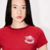 Camiseta bordada «Lunar New Year» de algodón Camiseta bordada «Lunar New Year» de algodón